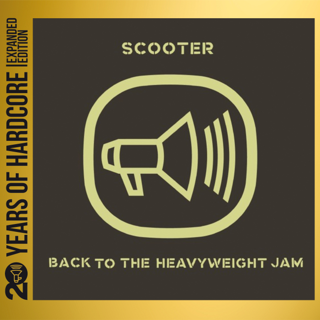 Scooter - 20 Years - Back To The Heavyweight Jam CD borító.