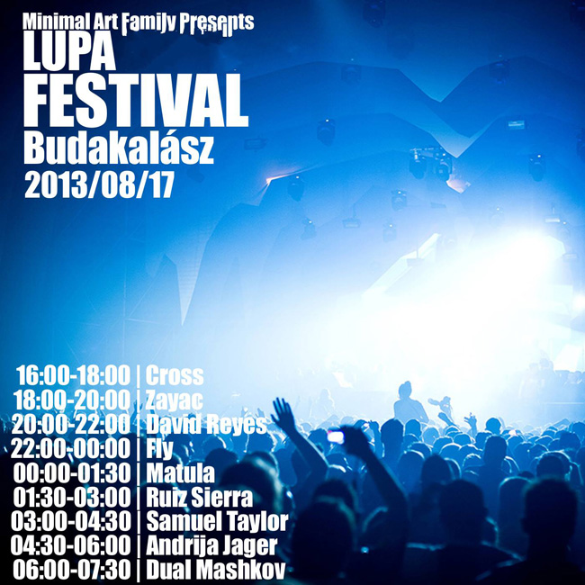 Lupa Festival flyer / plakát.