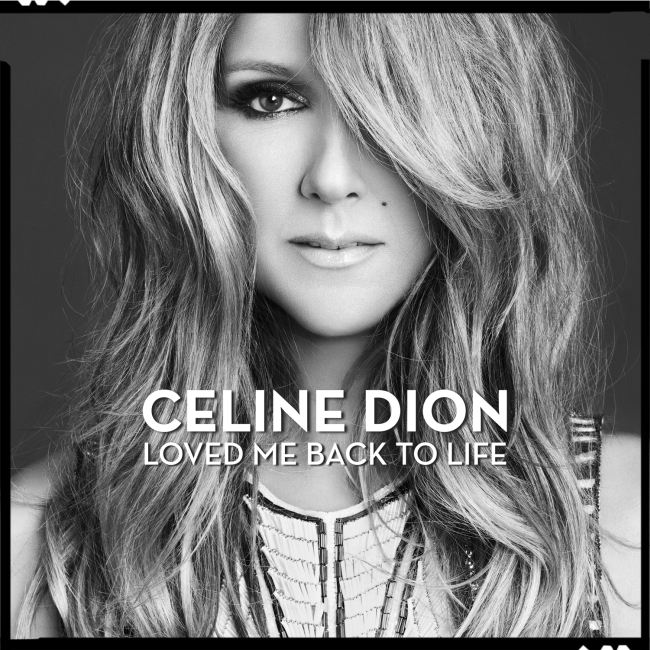Celine Dion - Loved Me Back To Life CD borító.