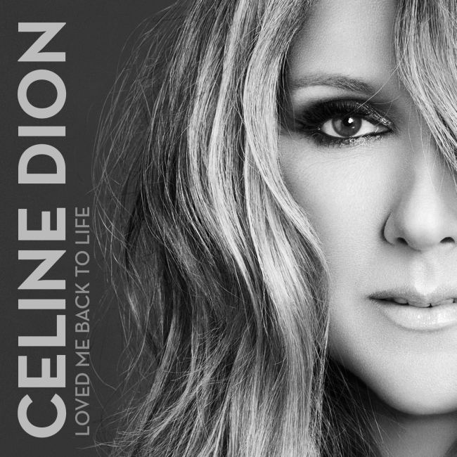 Celine Dion - Loved Me Back To Life CD borító.