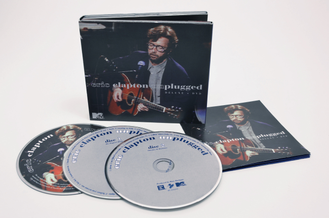 Eric Clapton - Unplugged CD, DVD lemezek.