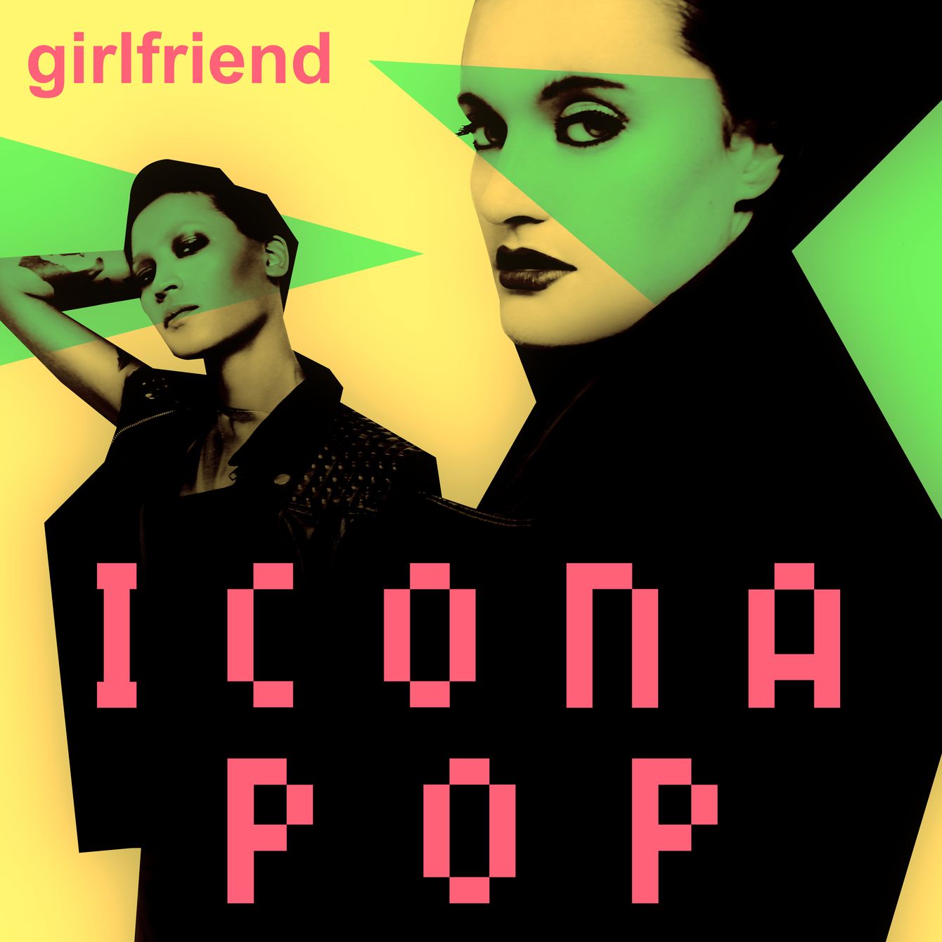 Icona Pop - Girlfriend CD borító - Cover picture for single Girlfriend by Icona Pop.