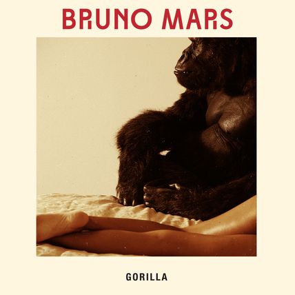 Bruno Mars - Gorilla - CD borító - CD Cover.