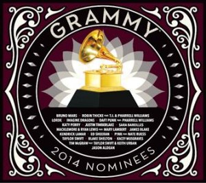 Grammy Nominees album 2014.