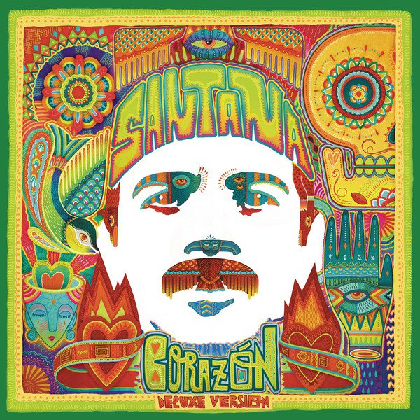 Carlos Santana - Corazón Cd borító - Cd Cover. 2014.