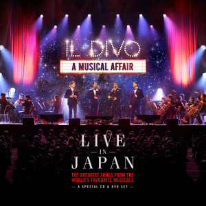 Il Divo - The Musical Affair - Live In Japan cover / borító 2014.