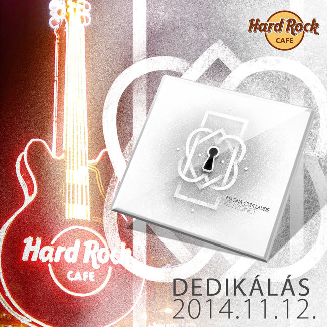 Magna Cum Laude - Hard Rock Cafe dedikalas 2014.11.12-én, Budapesten, a Hard Rock Cafe-ban!