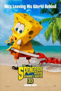 SpongeBob Square Pants 2 2015 movie poster. - SpongyaBob Kockanadrág 2 mozi plakát 2015.