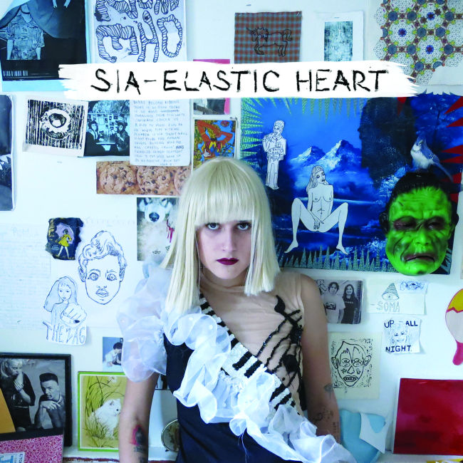 Sia - Elastic Heart CD borító / cover.