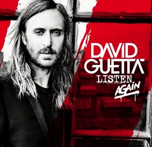 David Guetta - Listen Again CD cover 2015.